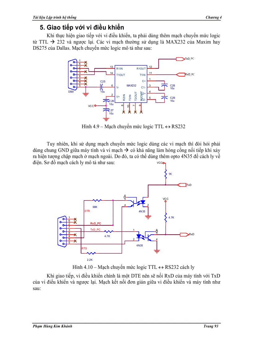 image for page Giao tiếp cổng nối tiếp