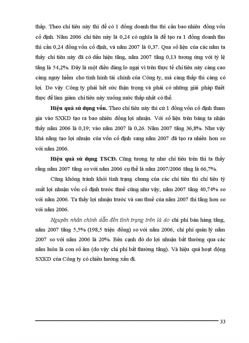 image for page Thực trạng hoạt động quản lý và một số giải pháp nhằm nâng cao hiệu quả sử dụng vốn cố định tại công ty tnhh văn lang