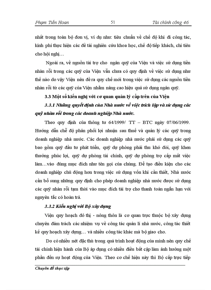 image for page Thực trạng công tác quản lý ngân quỹ tại viện quy hoạch đô thị nông thôn thuộc bộ xây dựng