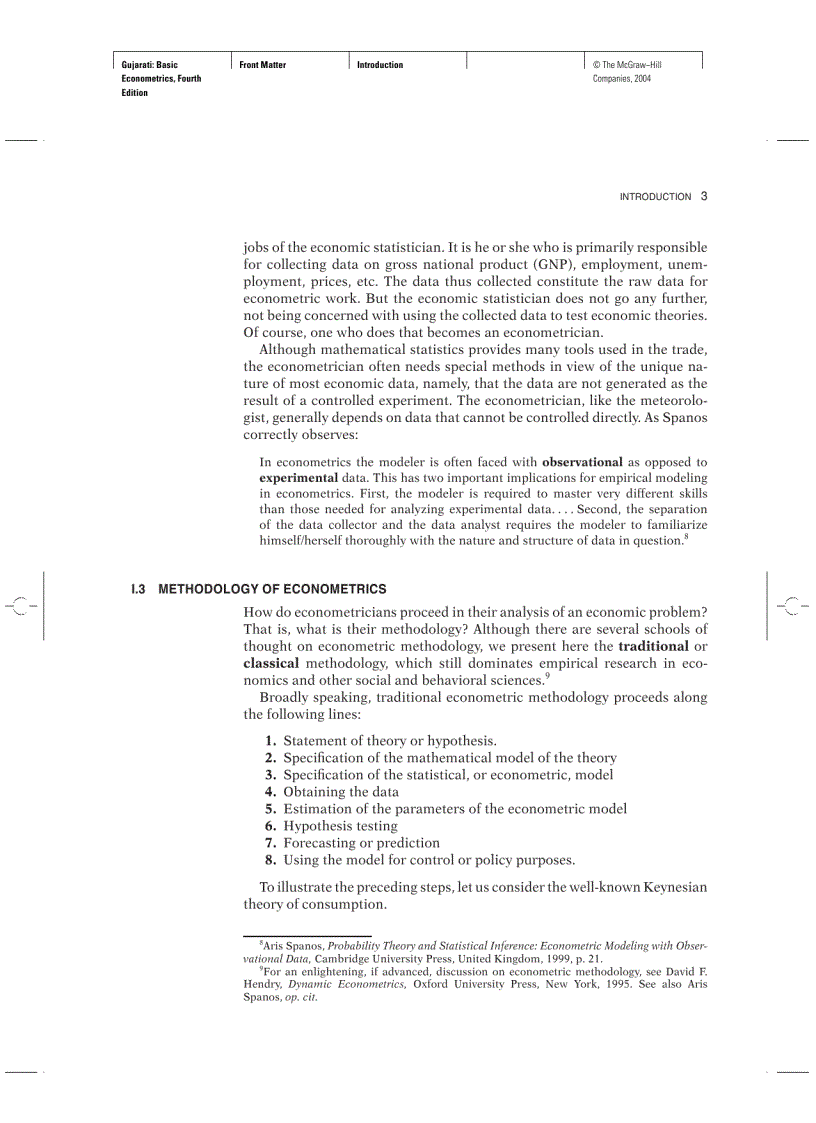 image for page Basic econometrics