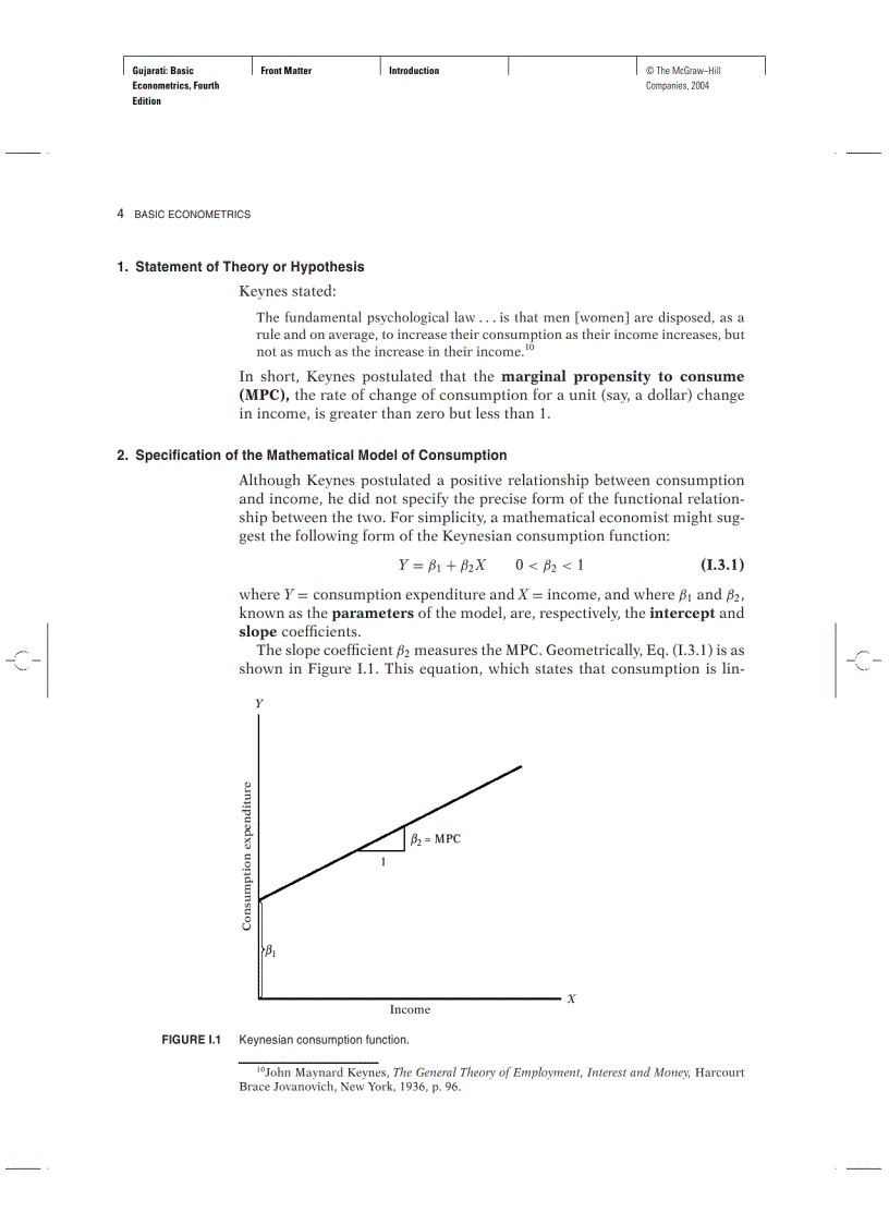 image for page Basic econometrics