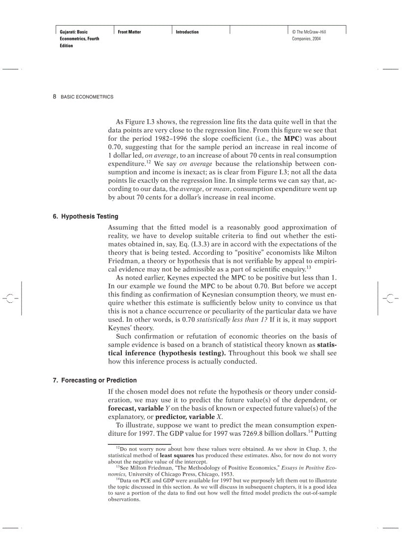 image for page Basic econometrics