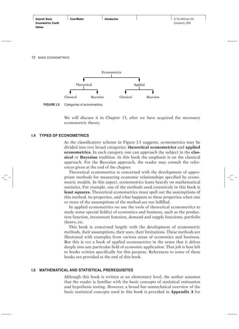 image for page Basic econometrics