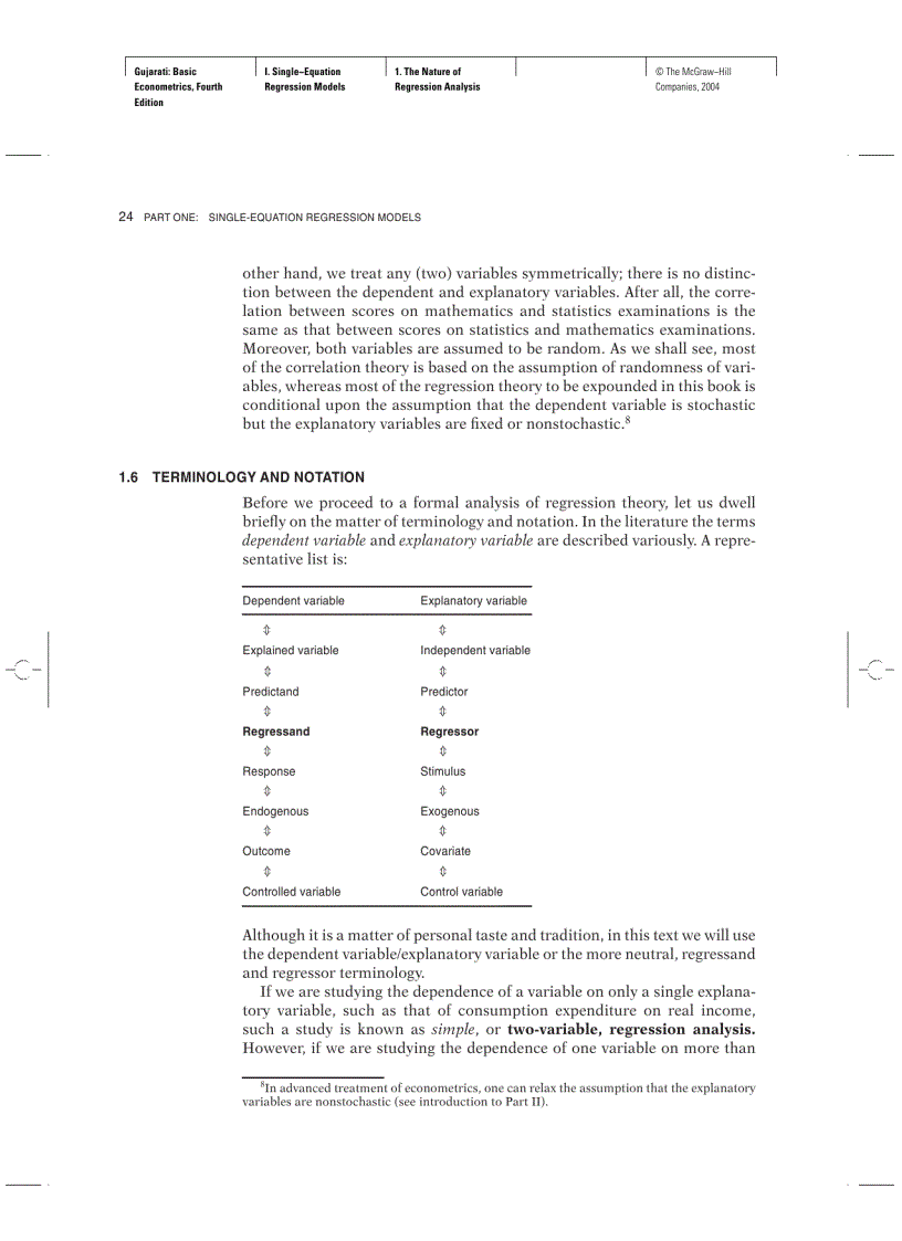 image for page Basic econometrics