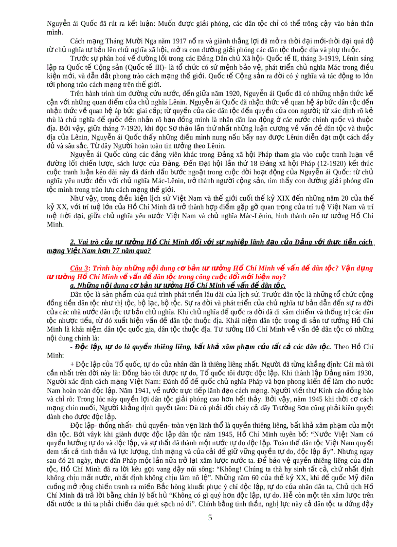 image for page Tư tưởng hồ chí minh