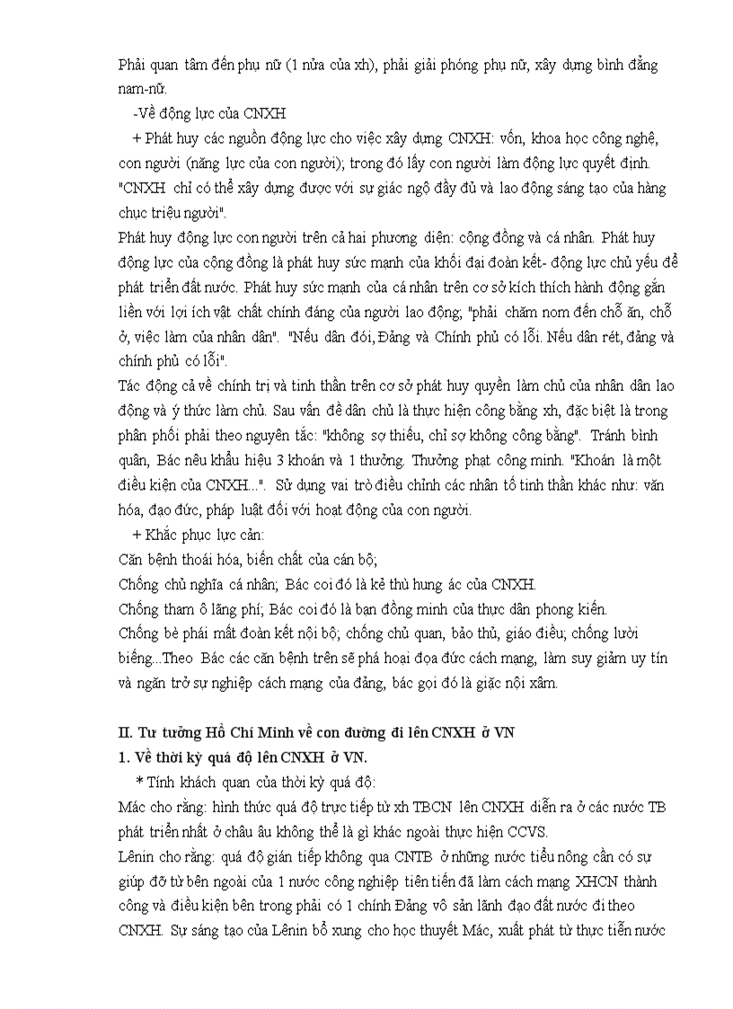 image for page Tư tưởng HCM về CNXH