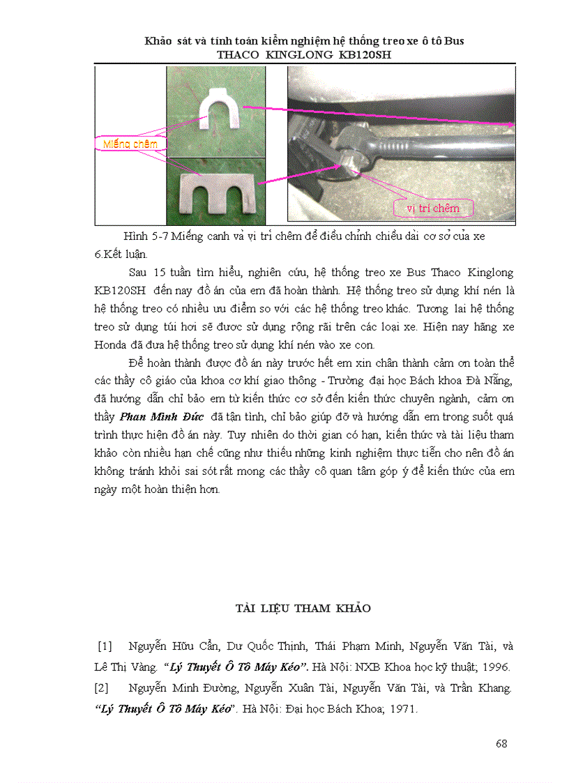 image for page Khảo sát và tính toán kiểm nghiệm hệ thống treo xe ô tô Bus THACO KINGLONG KB120SH 1