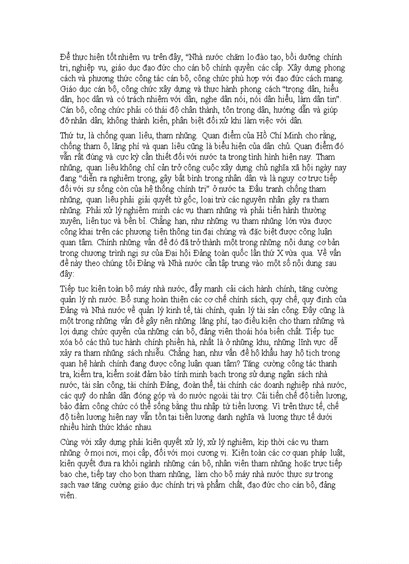 image for page Tư tưởng HCM về xã hội của dân do dân và vì dân