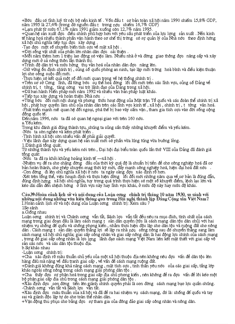 image for page Câu hỏi ôn tập môn Đường lỗi cách mạng ĐCSVN Có lời giải