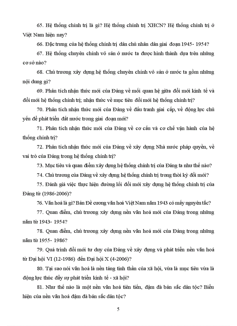 image for page Ngân hàng câu hỏi Đường lối CM của ĐCSVN