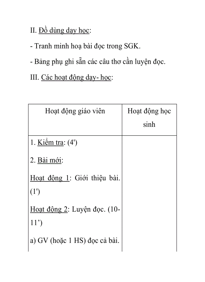 image for page Giáo án tiếng việt lớp 5 Tập đọc TIẾNG VỌNG