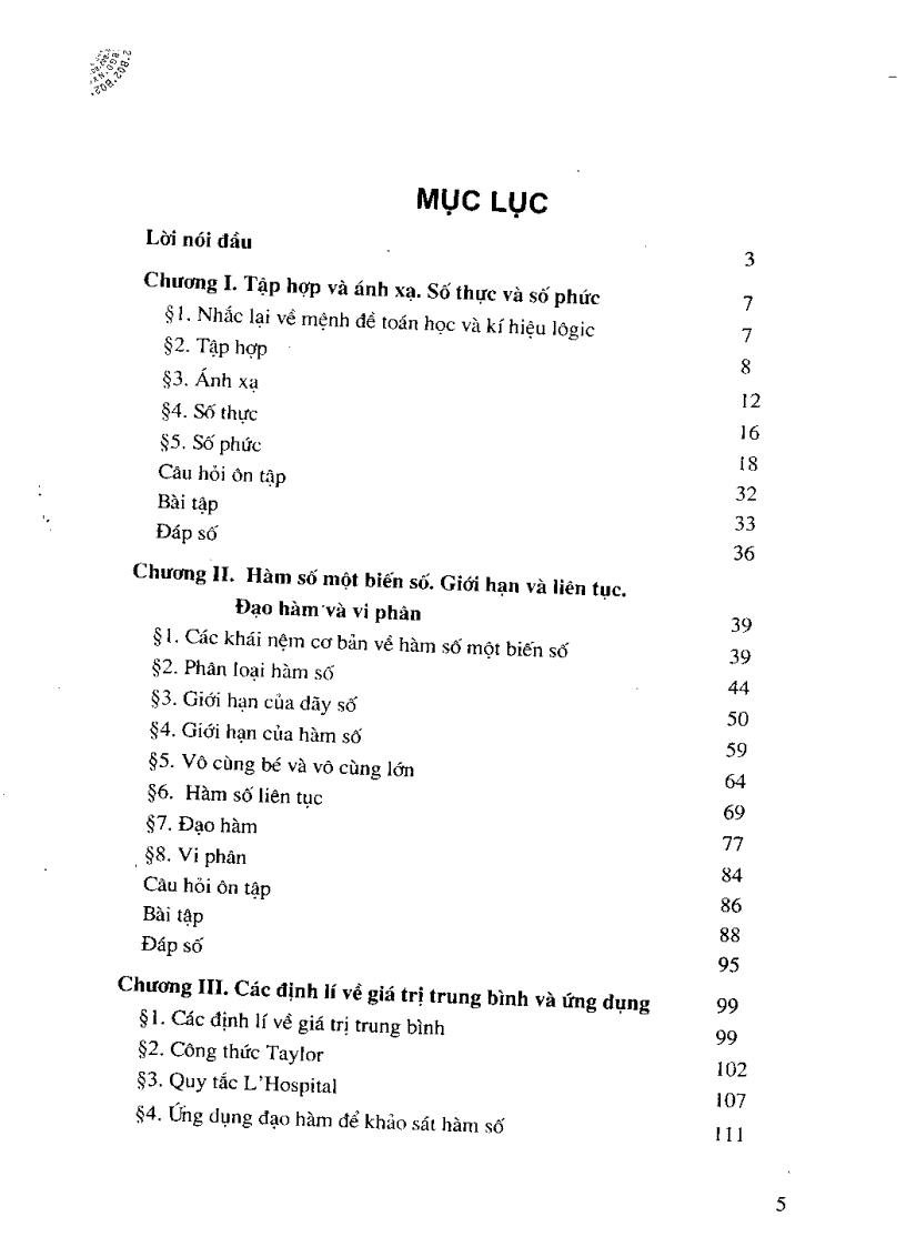 image for page Toán cao cấp A1 Nguyễn Đức Trí