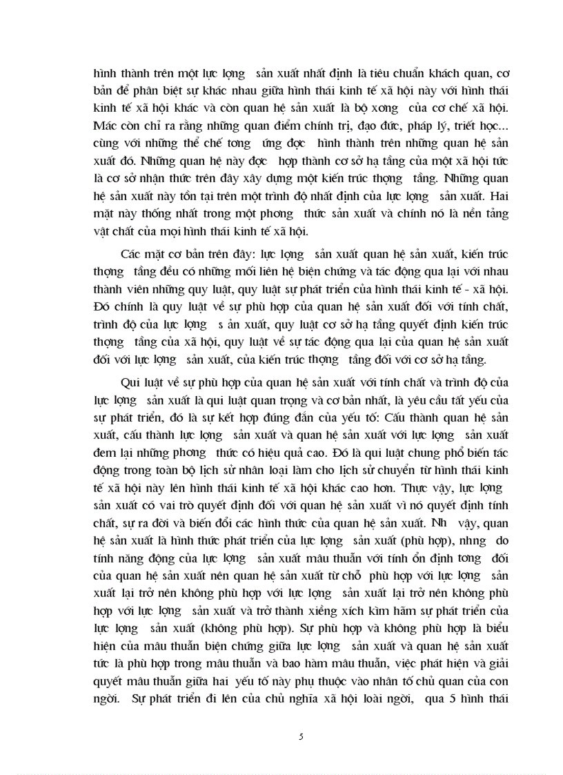 image for page Quan điểm của chủ nghĩa Mác Lê nin về hình thái kinh tế xã hội