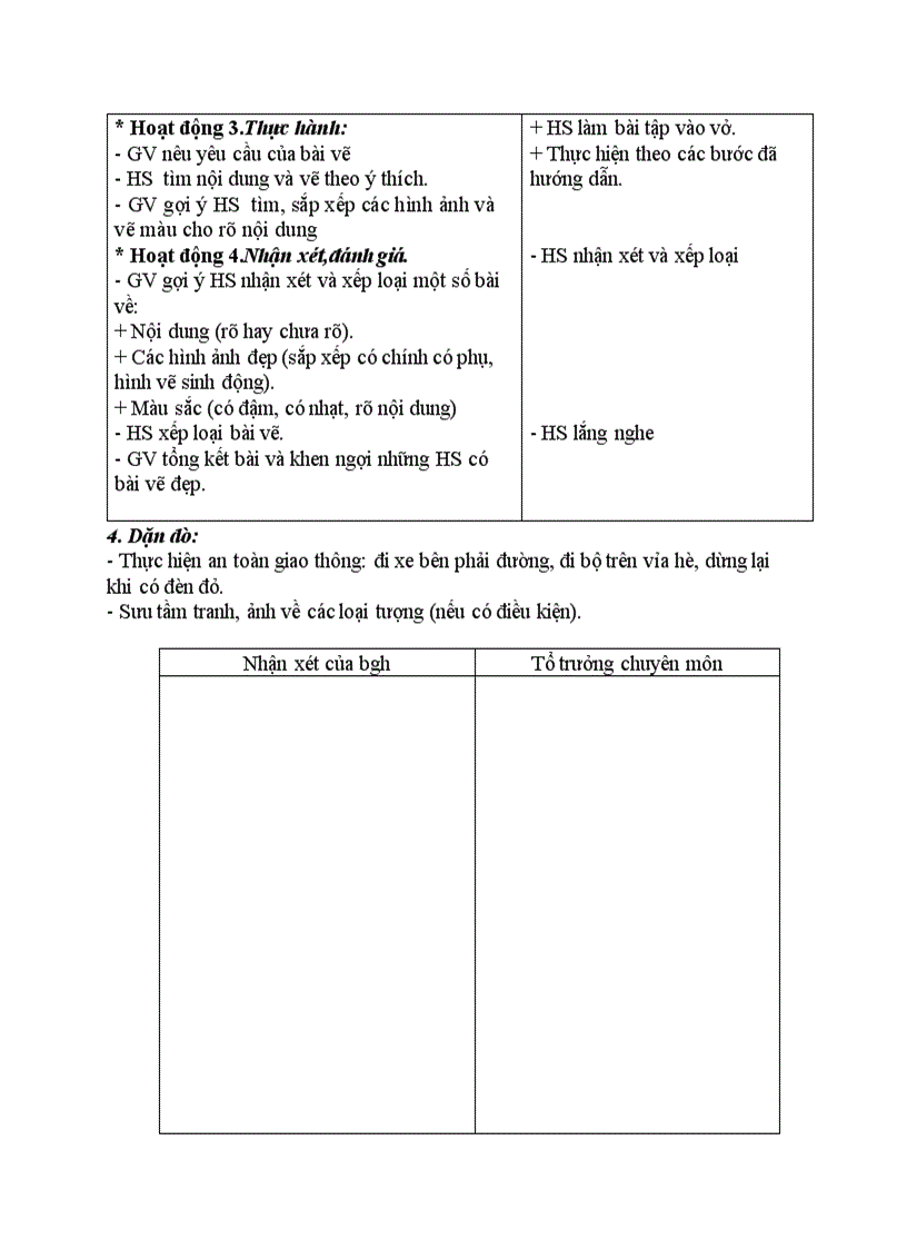 image for page Mĩ thuật Vẽ tranh Đề tài an toàn giao thông
