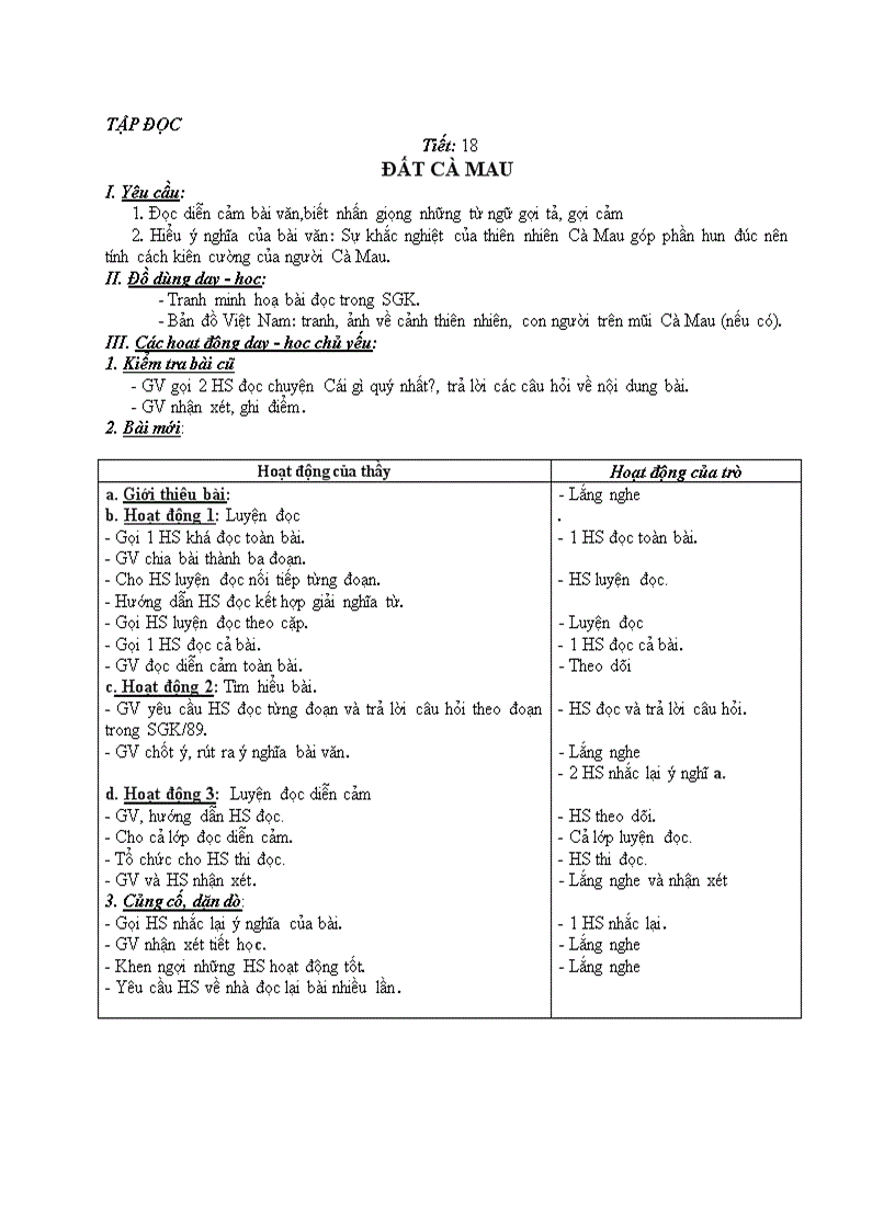 image for page Tập đọc đất cà mau