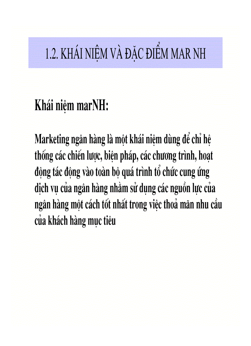 image for page Marketing ngân hàng