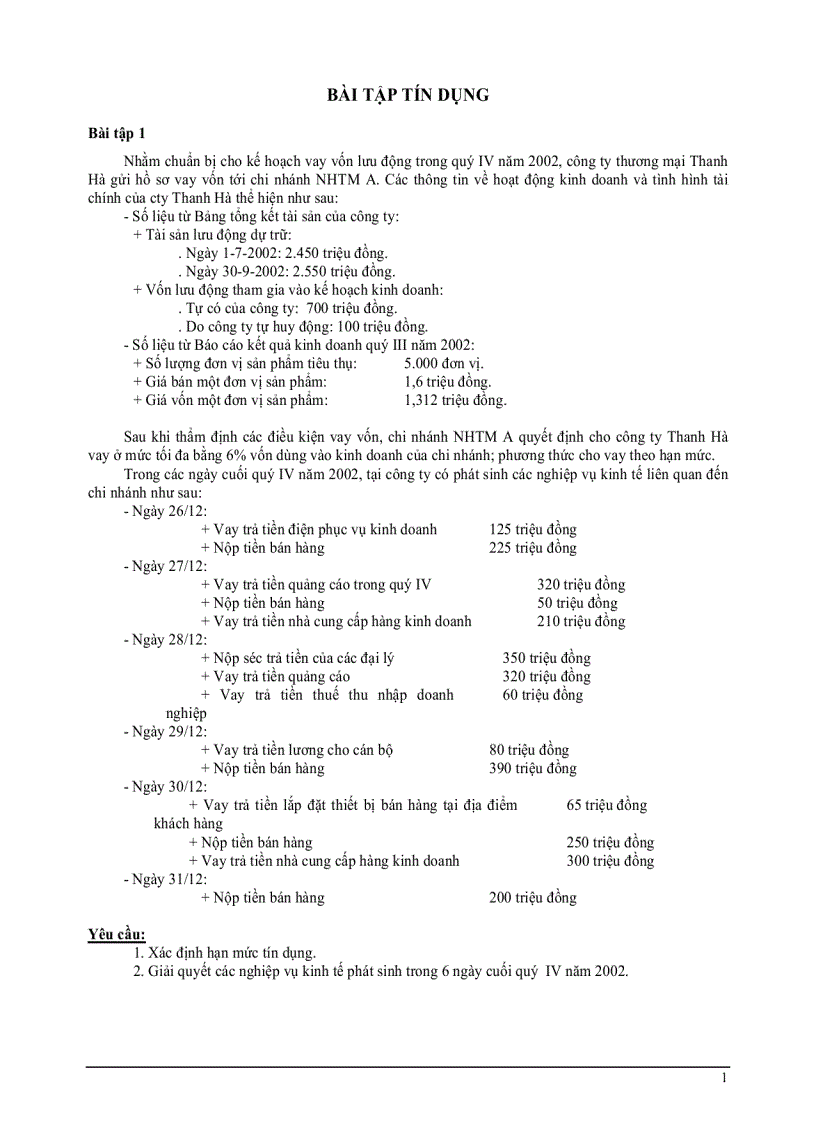 image for page Bài tập bài giải câu hỏi trắc nghiệm TDNH 1