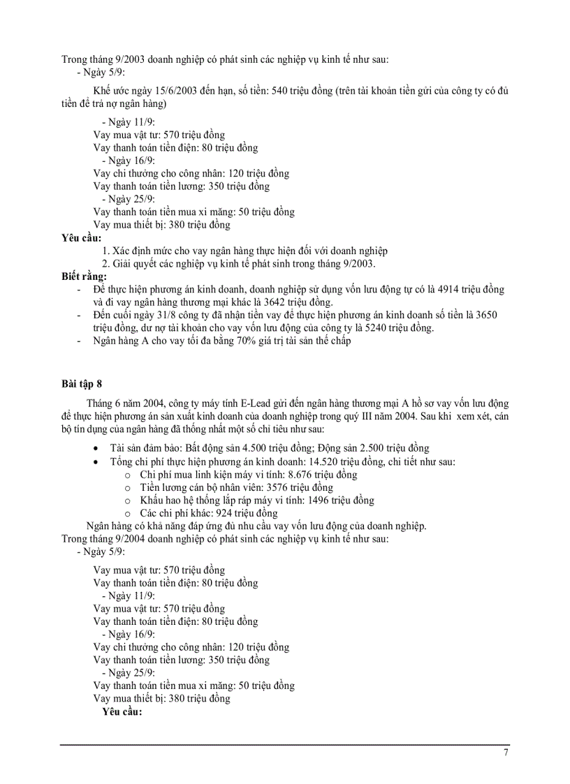 image for page Bài tập bài giải câu hỏi trắc nghiệm TDNH 1