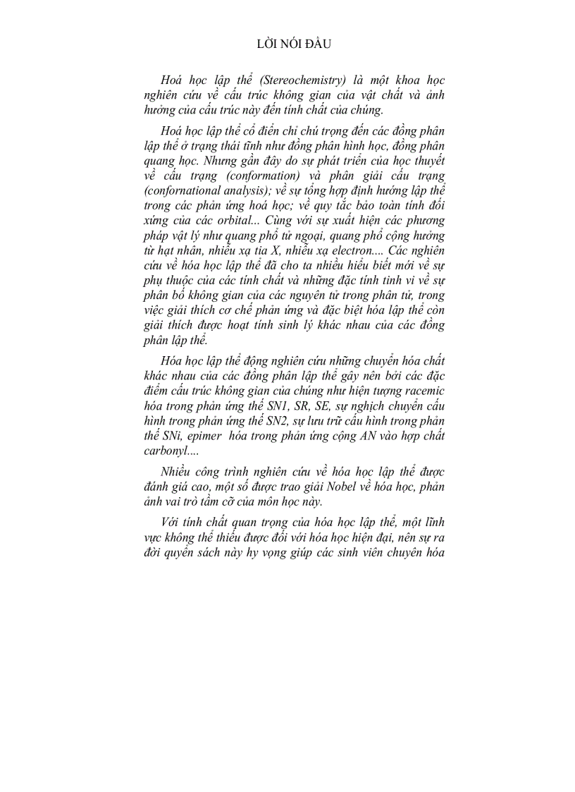 image for page Hóa học lập thể