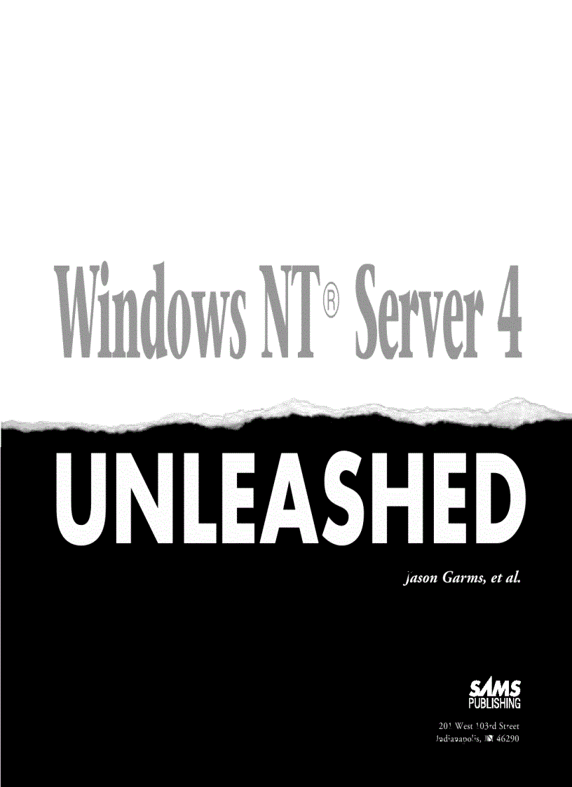 Windows NT Server 4 Unleashed