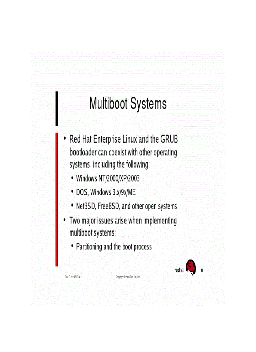 image for page Red Hat Enterprise Linux System Administration