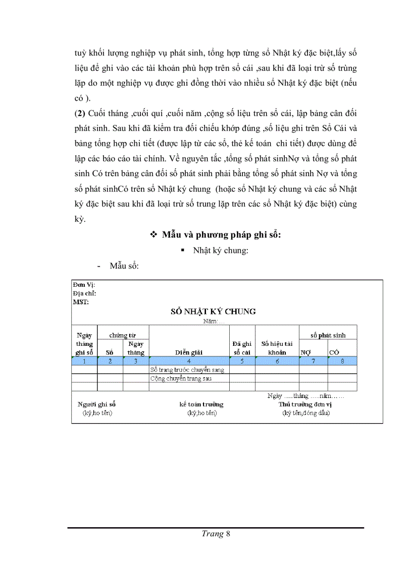 image for page LÝ THUYẾT VỀ SỔ KẾ TOÁN VÀ BÁO CÁO TÀI CHÍNH THỰC HÀNH LẬP SỔ KẾ TOÁN VÀ LẬP BÁO CÁO TÀI CHÍNH TRÊN MS EXCEL DỮ LIỆU MINH HỌA 400tr