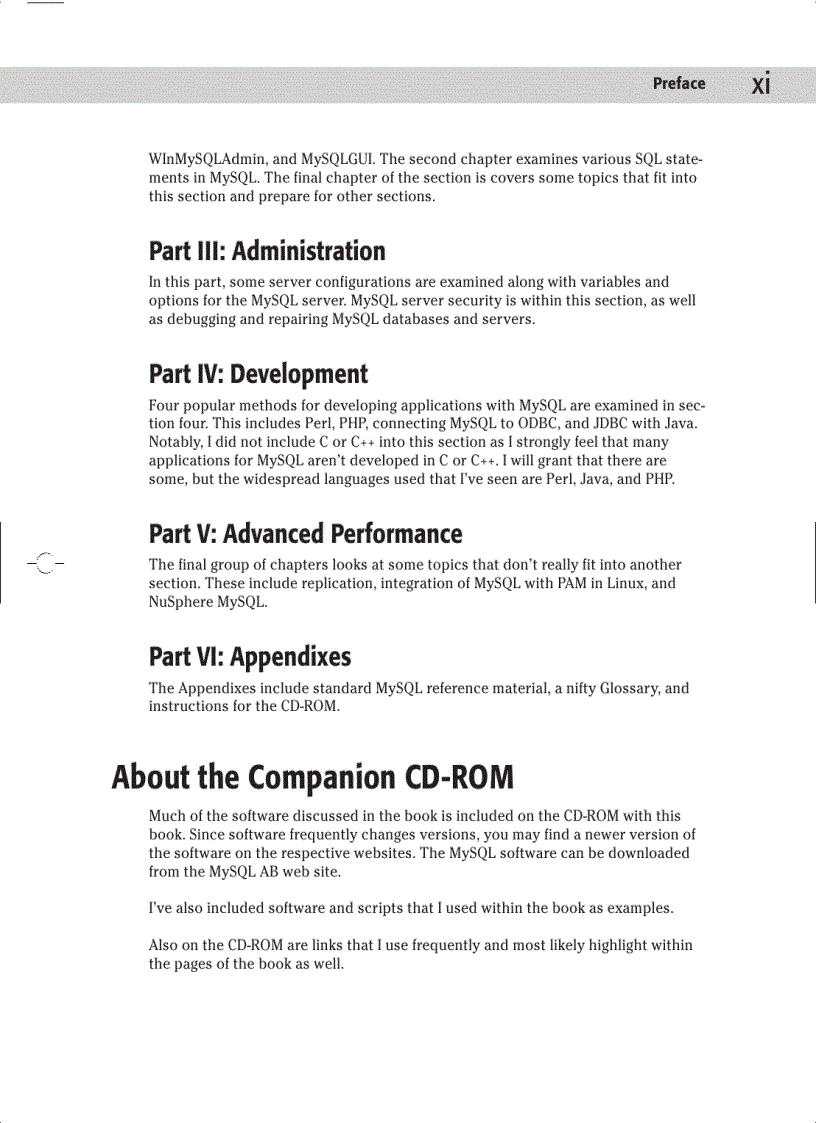 image for page MySQL Bible