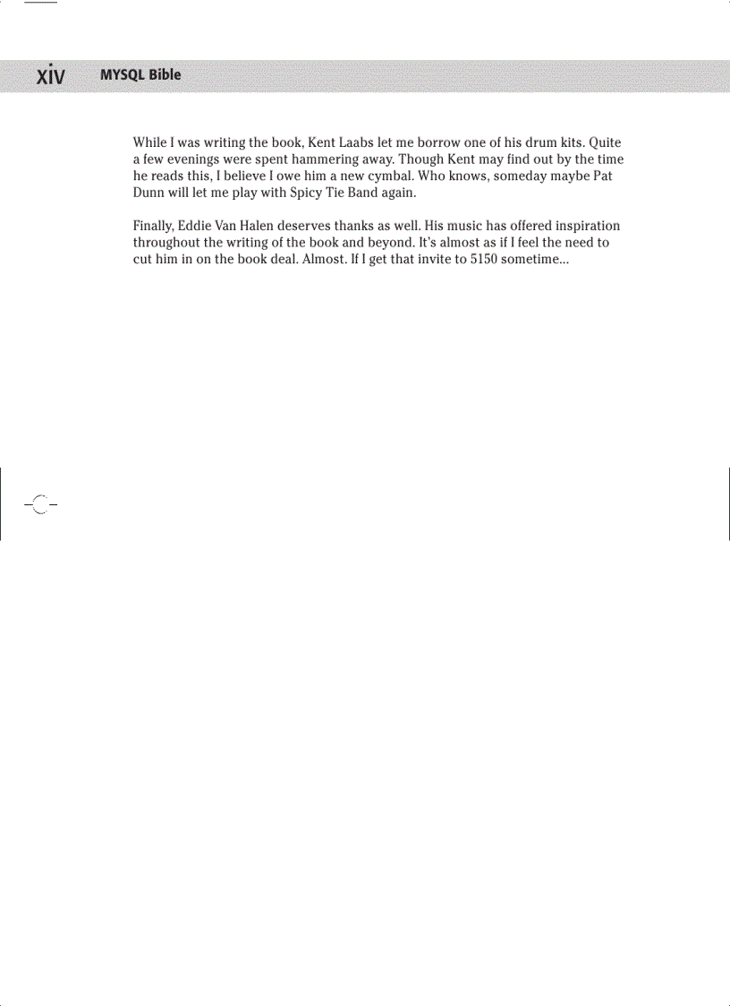 image for page MySQL Bible