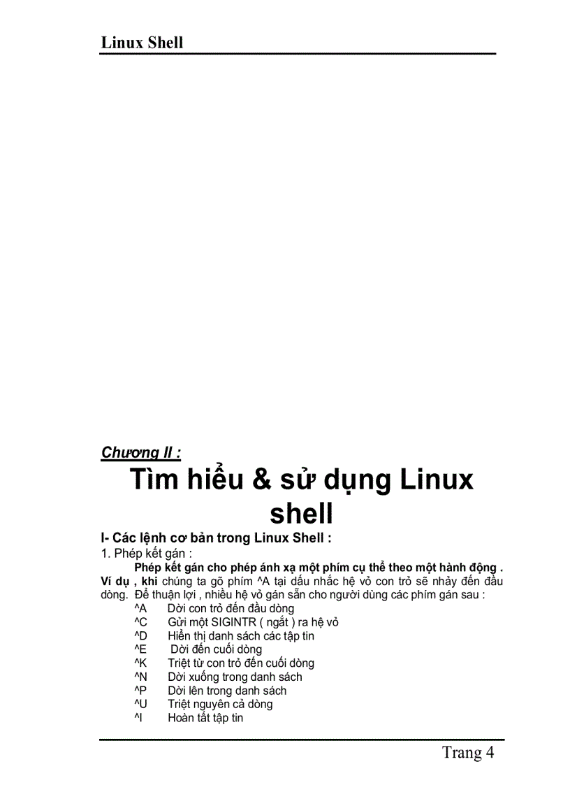 Linux Shell