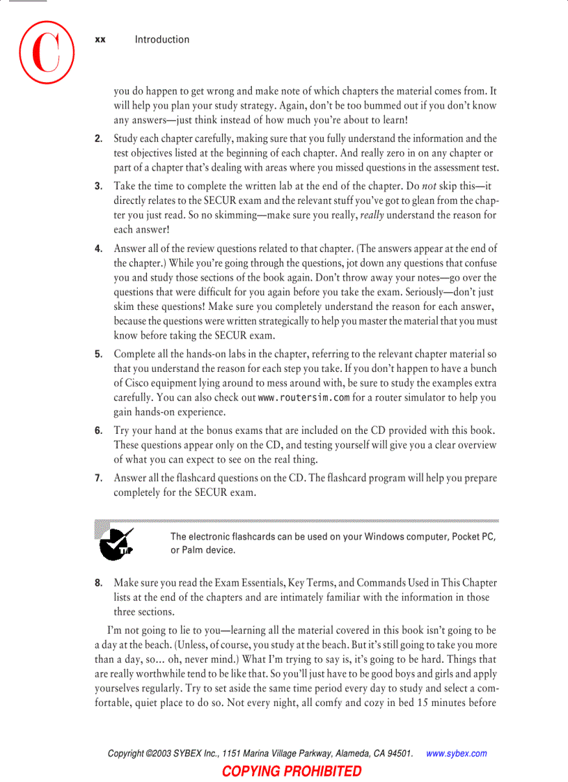 image for page CCSP Securing Cisco IOS Networks Study Guide