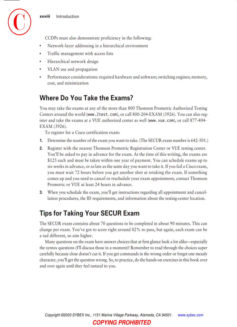 image for page CCSP Securing Cisco IOS Networks Study Guide