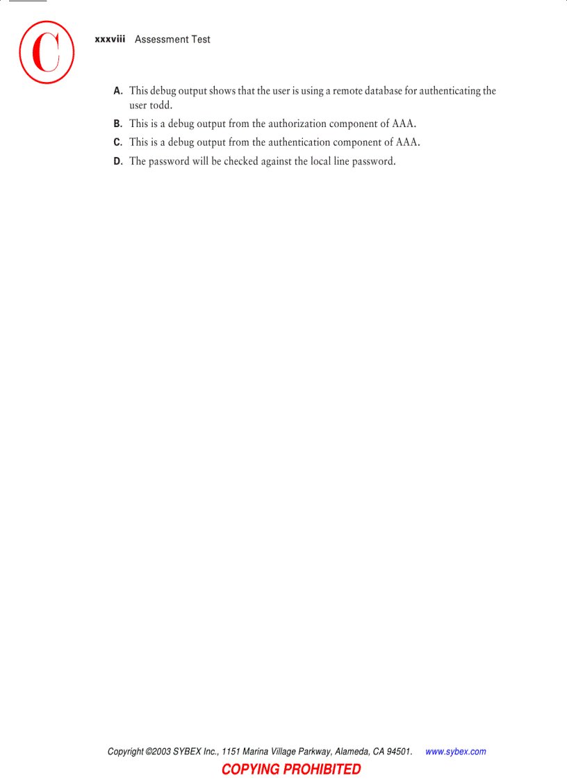 image for page CCSP Securing Cisco IOS Networks Study Guide