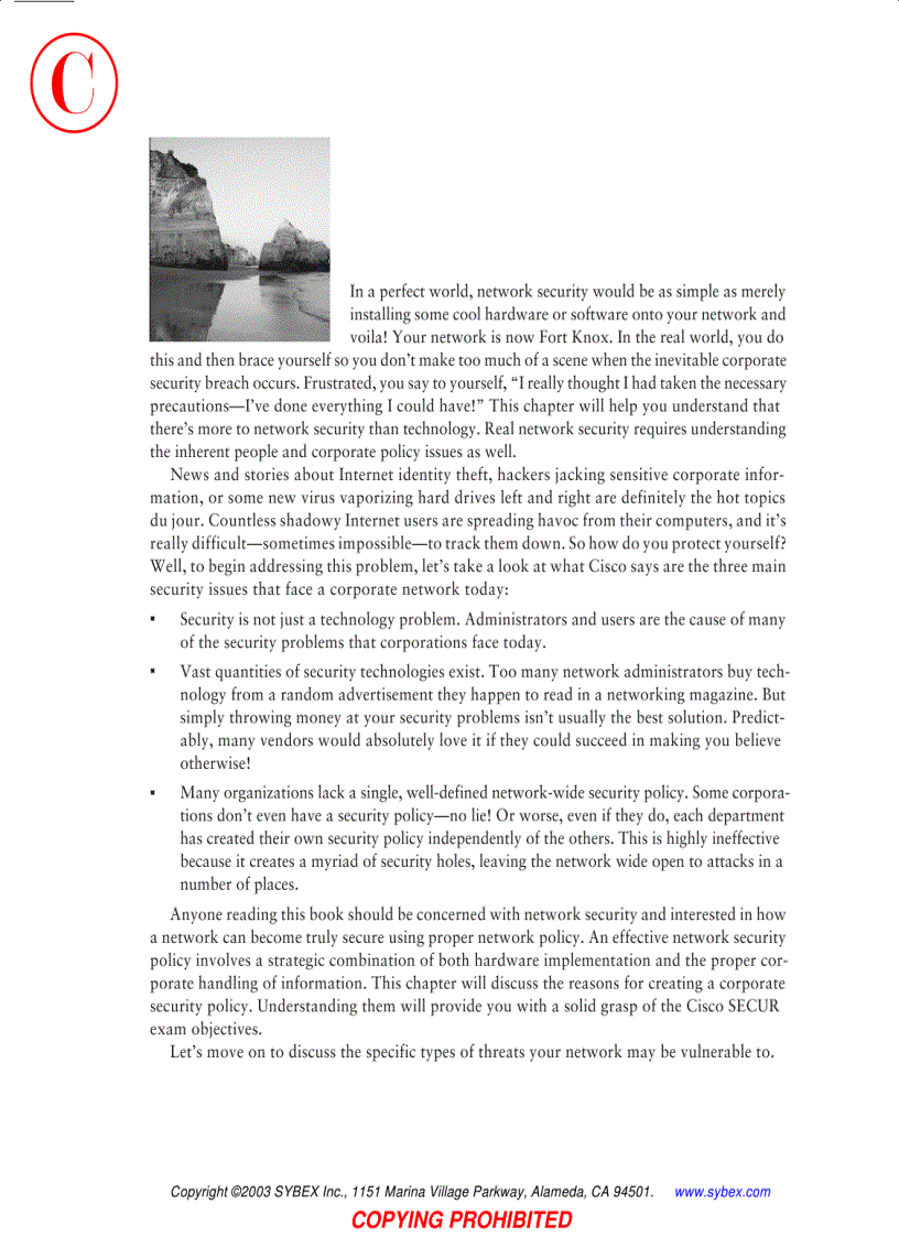 image for page CCSP Securing Cisco IOS Networks Study Guide