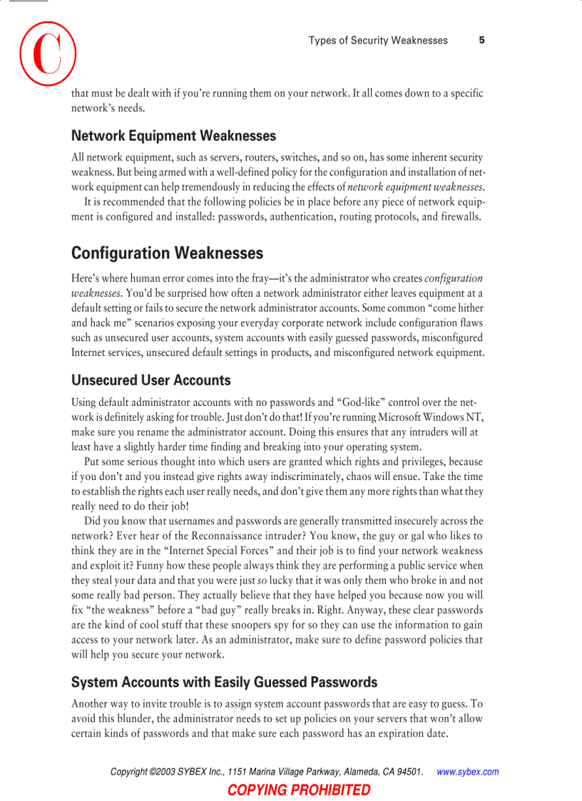 image for page CCSP Securing Cisco IOS Networks Study Guide