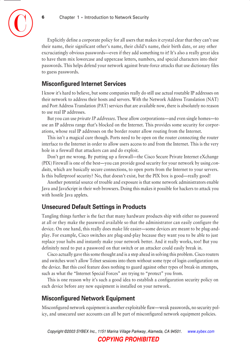 image for page CCSP Securing Cisco IOS Networks Study Guide