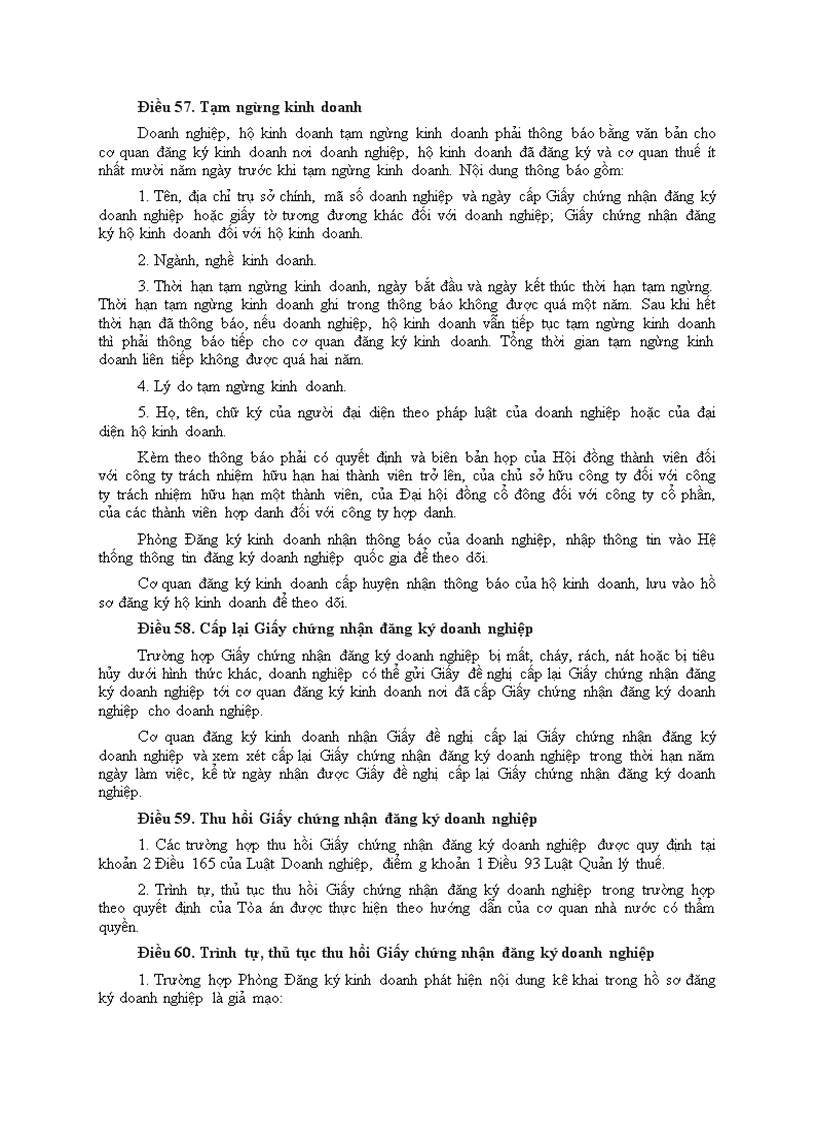 image for page Nghị định số 43 2010 NĐ CP của Chính phủ về Đăng ký doanh nghiệp