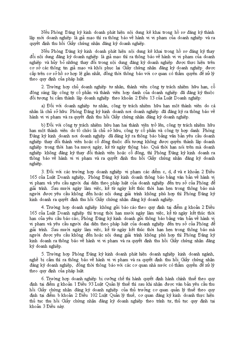 image for page Nghị định số 43 2010 NĐ CP của Chính phủ về Đăng ký doanh nghiệp