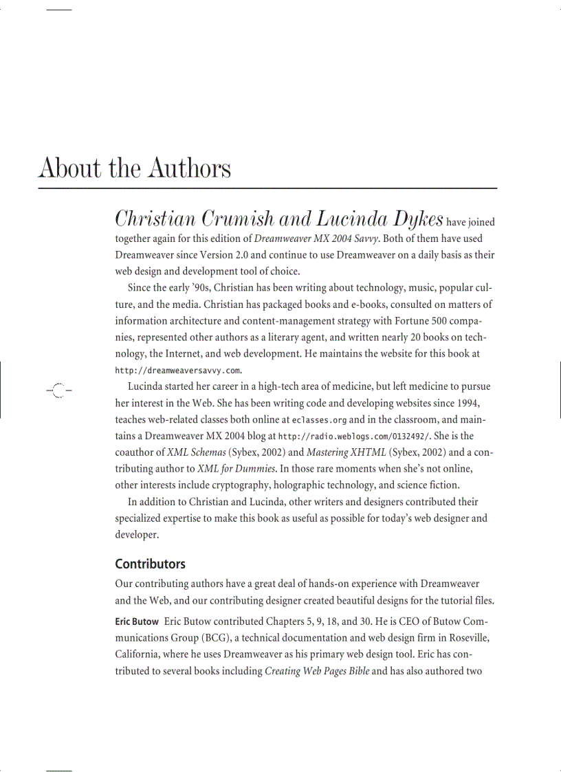 image for page Dreamweaver MX 2004