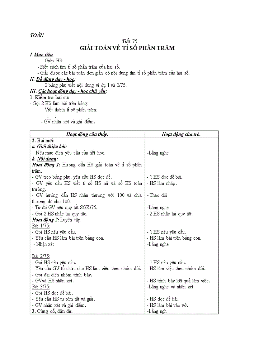 image for page Toán Giải toán về tỉ số phần trăm t1