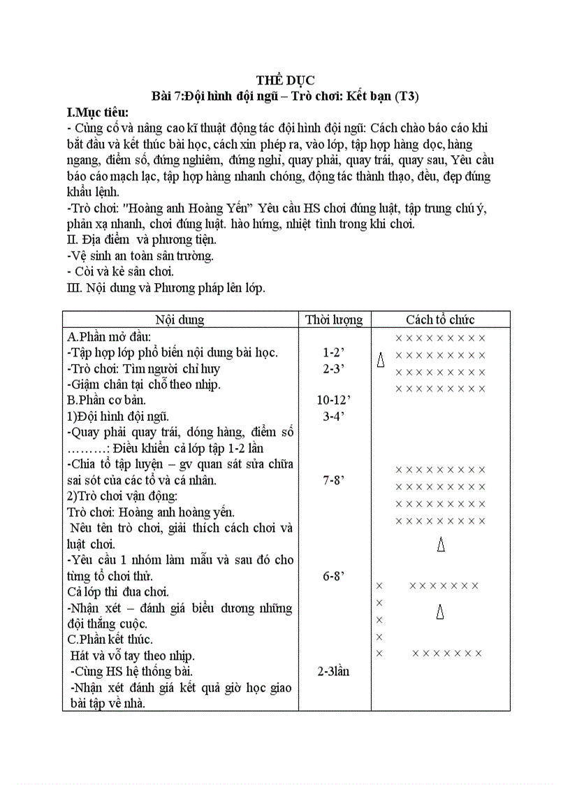 image for page THỂ DỤC Đội hình đội ngũ Trò chơi Kết bạn T3
