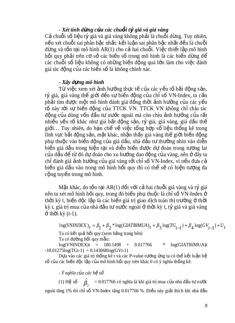 image for page Tác động của tỷ giá bất động sản lên thị trường chứng khoán