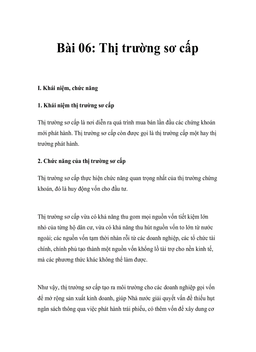 image for page Kiến thức cơ bản về chứng khoán Bài 4