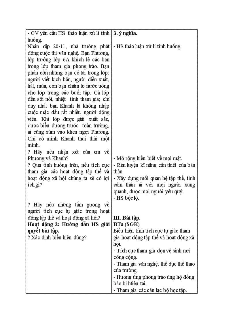 image for page Đạo đức Tích cực tự giác trong hoạt động tập thể và trong hoạt động xã hội T2