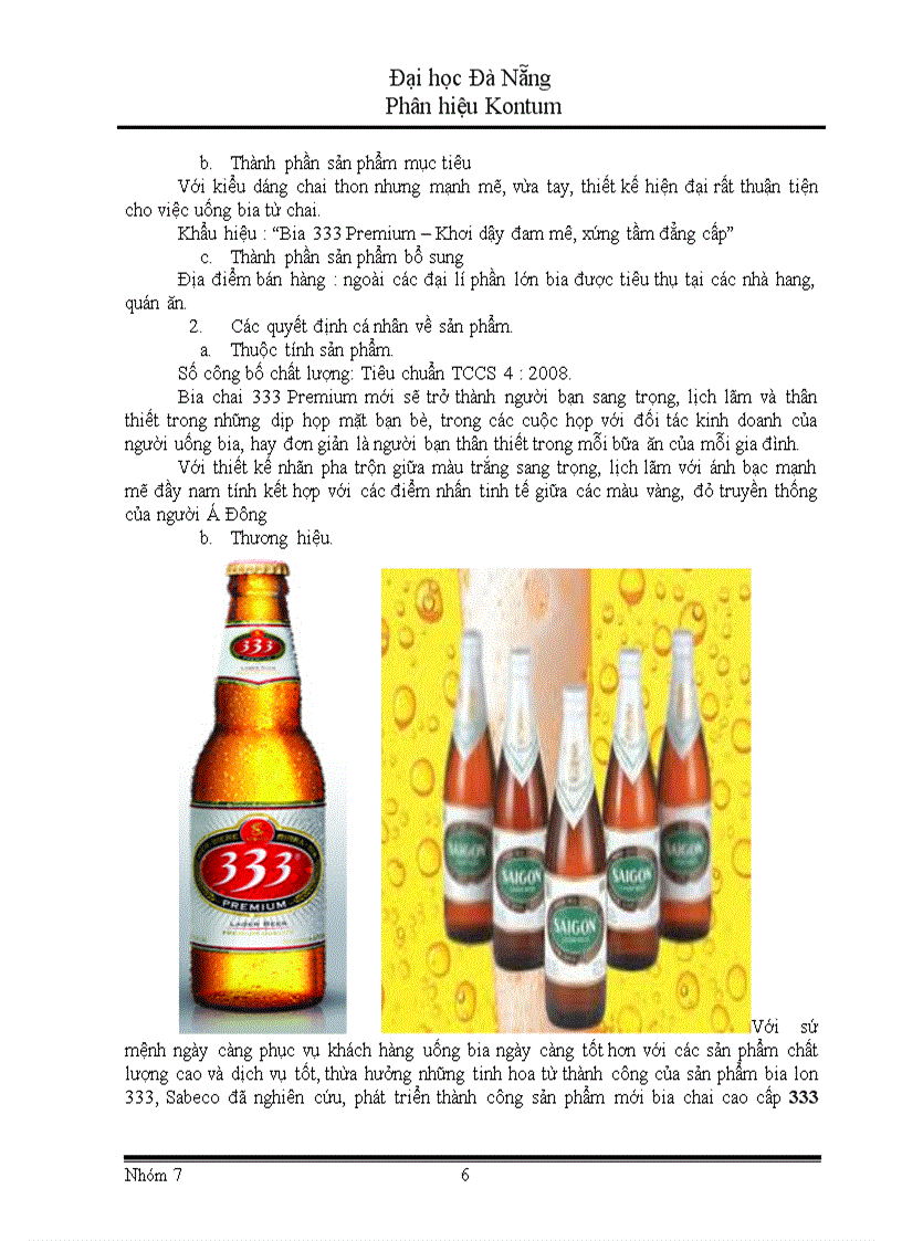 image for page Chiến lược marketing của Sabeco