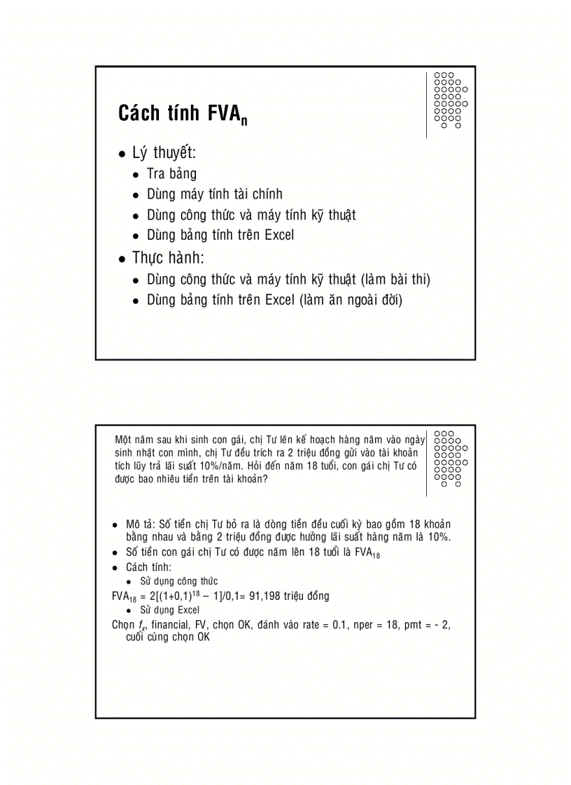 image for page Thời giá tiền tệ và mô hình chiết khấu dòng tiền