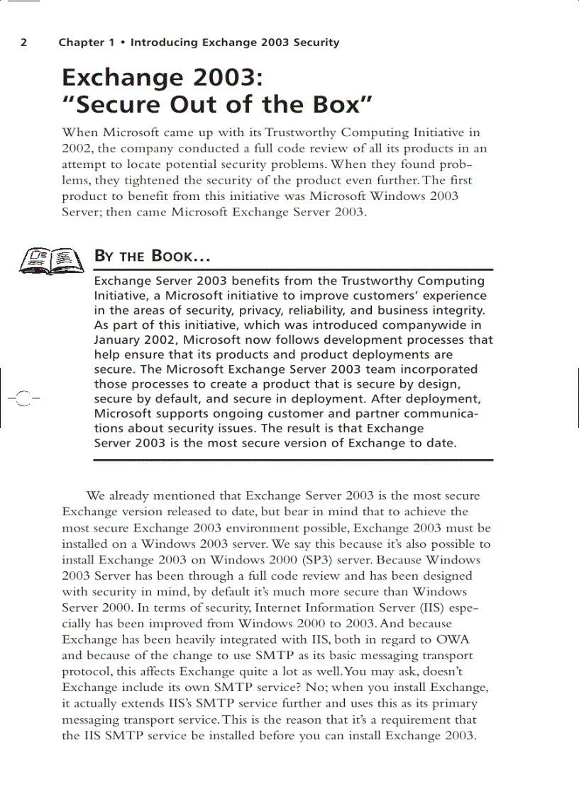 image for page Securing Exchange Server 2003 and Outlook Web Access