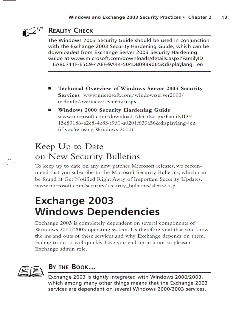 image for page Securing Exchange Server 2003 and Outlook Web Access