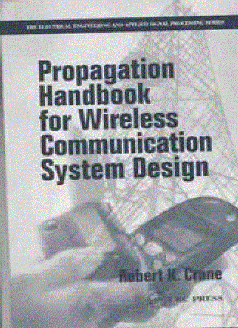 image for page Propagation Handbook For Wireless Communication System Design