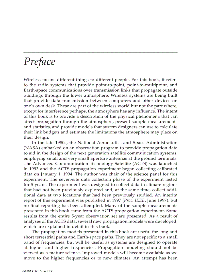 image for page Propagation Handbook For Wireless Communication System Design