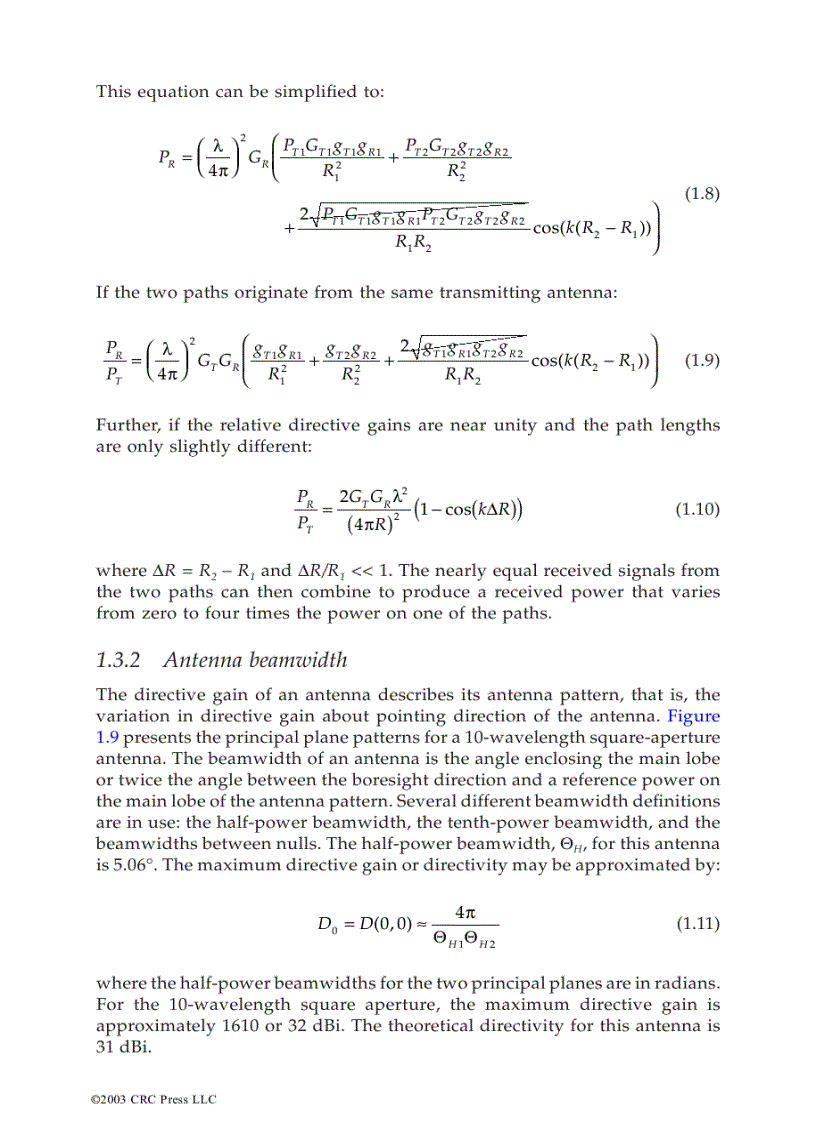 image for page Propagation Handbook For Wireless Communication System Design